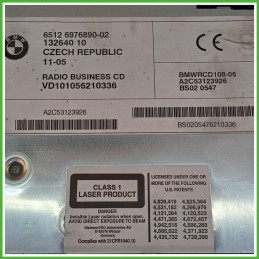 Autoradio MINI MINI R50/R53 1.6 16V 65126976890 2001 2006 SIEMENS A2C53123926