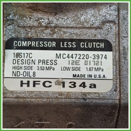 Compressore Clima AC Aria Condizionata DENSO 10S17C JEEP CHEROKEE KJ K55037467AE