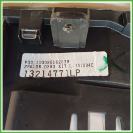 Quadro strumenti contachilometri tachimetro VDO 110080162039 OPEL MERIVA X03 1.4 16V 13214765