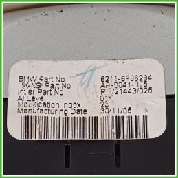 Quadro strumenti contachilometri tachimetro MINI MINI R50/R53 1.6 16V 62116966526