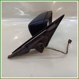 Specchio Specchietto Retrovisore Destro DX BLU BMW Serie 3 E46 1998 2001 Originale Usato