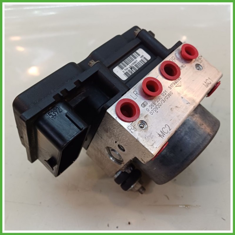 Centralina ABS Modulo Pompa BOSCH 0265800673 51799595 FIAT PANDA 2Q Originale Usato