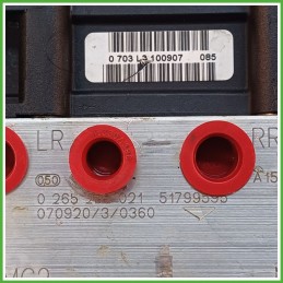 Centralina ABS Modulo Pompa BOSCH 0265800673 51799595 FIAT PANDA 2Q Originale Usato