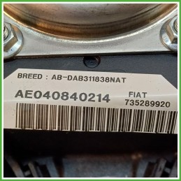Airbag Guidatore Sinistro SX ALFA ROMEO 147 W8 1.9 JTD 735289920 2000 2006 ALFA ROMEO AB-DAB311838NAT