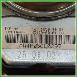 Airbag Guidatore Sinistro SX TOYOTA YARIS 1.4 451300D101B0 2005 2012