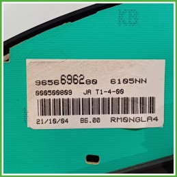 Quadro strumenti contachilometri tachimetro PEUGEOT 206 16V 6106NN