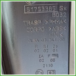 Fanale Fanalino Posteriore Sinistro SX OLSA 03.341.00 LANCIA YPSILON TE 51786658 Usato