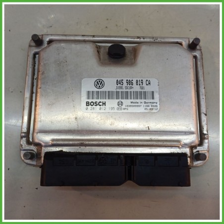 Centralina Motore Iniezione ECU BOSCH 0281012195 VOLKSWAGEN POLO 9N 1.4 TDI 59kw 045906019CA 2005 2009