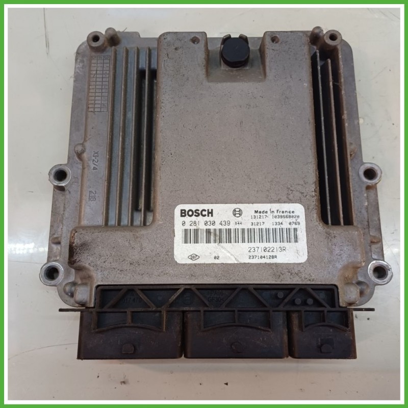 Centralina Motore Iniezione ECU BOSCH 0281030439 DACIA DOKKER 1.5 8V dCi 55kw 237104128R 2012 2017