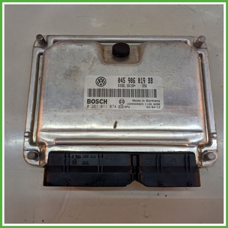 Centralina Motore Iniezione ECU BOSCH 0281011074 SEAT IBIZA 6L 1.4 TDI 55kw 045906019BB 2001 2009