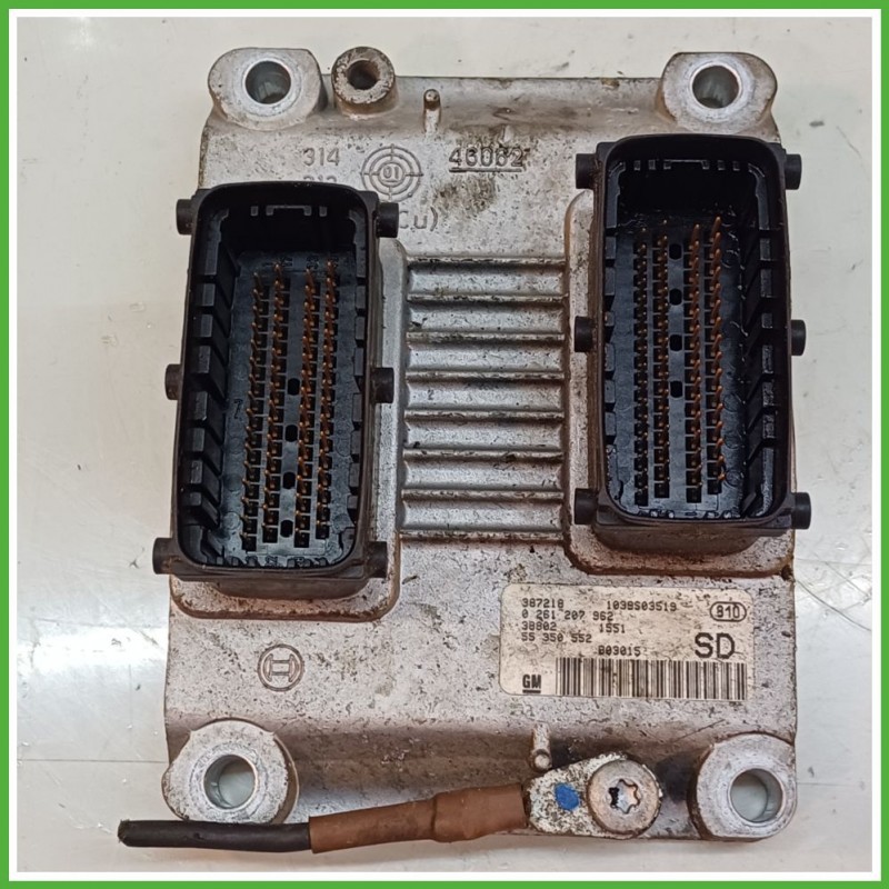 Centralina Motore Iniezione ECU BOSCH 0261207962 OPEL CORSA X01 1.2 16V 55kw 9164475 2000 2006