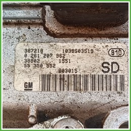 Centralina Motore Iniezione ECU BOSCH 0261207962 OPEL CORSA X01 1.2 16V 55kw 9164475 2000 2006