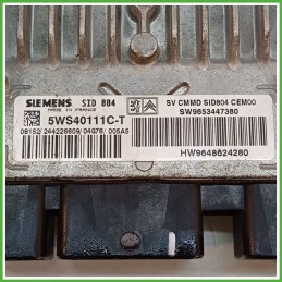 Centralina Motore Iniezione ECU SIEMENS 5WS40111C-T CITROEN C2 1.4 50kw 1940FQ 2003 2010