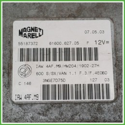 Centralina Motore Iniezione ECU MAGNETI MARELLI IAW4AF.M9 FIAT SEICENTO 1E 1.1 40kw 55187372 1998 2005