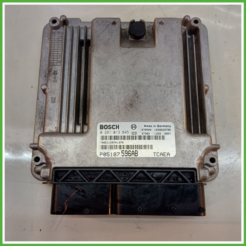 Centralina Motore Iniezione ECU BOSCH 0281013845 JEEP PATRIOT MK 2.0 103kw K05094599AF 2007 2010