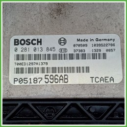 Centralina Motore Iniezione ECU BOSCH 0281013845 JEEP PATRIOT MK 2.0 103kw K05094599AF 2007 2010
