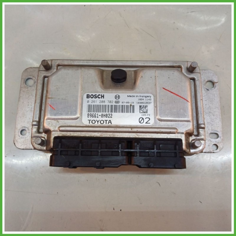 Centralina Motore Iniezione ECU BOSCH 0261208702 CITROEN C1 1.0 50kw 1943FE 2005 2014