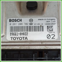 Centralina Motore Iniezione ECU BOSCH 0261208702 CITROEN C1 1.0 50kw 1943FE 2005 2014