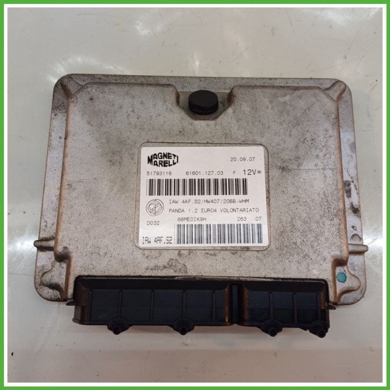 Centralina Motore Iniezione ECU MAGNETI MARELLI IAW4AF.S2 FIAT PANDA 2Q 1.2 44kw 51880191 2003 2010