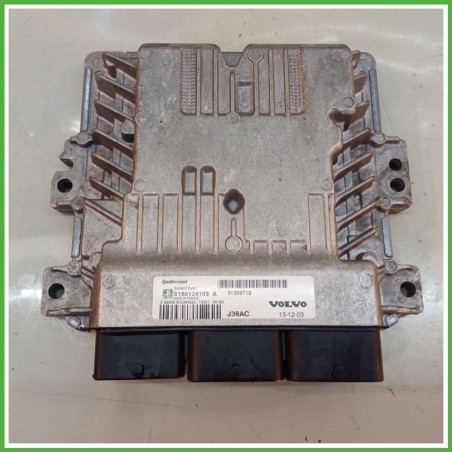 Centralina Motore Iniezione ECU CONTINENTAL S180134103A VOLVO V40 Cross Country 84kw 31355712 2012 2018