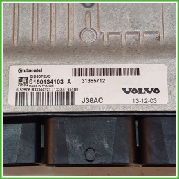 Centralina Motore Iniezione ECU CONTINENTAL S180134103A VOLVO V40 Cross Country 84kw 31355712 2012 2018