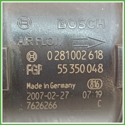 Debimetro Misuratore Massa Aria BOSCH 0281002618 OPEL MERIVA X03 1.7 16V 93178050 2003 2010