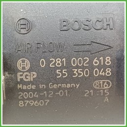 Debimetro Misuratore Massa Aria BOSCH 0281002618 OPEL ASTRA A04 1.7 55350048 2004 2011