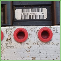 Centralina ABS Modulo Pompa BOSCH 0265800441 1608529580 CITROEN C1 Originale Usato