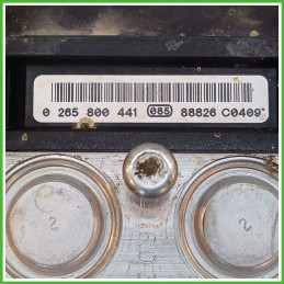 Centralina ABS Modulo Pompa BOSCH 0265800441 1608529580 CITROEN C1 Originale Usato