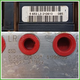 Centralina ABS Modulo Pompa BOSCH 0265800673 51799595 FIAT PANDA 2Q Originale Usato