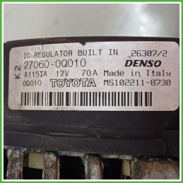 Alternatore DENSO MS102211-8730 CITROEN C1 5705NN