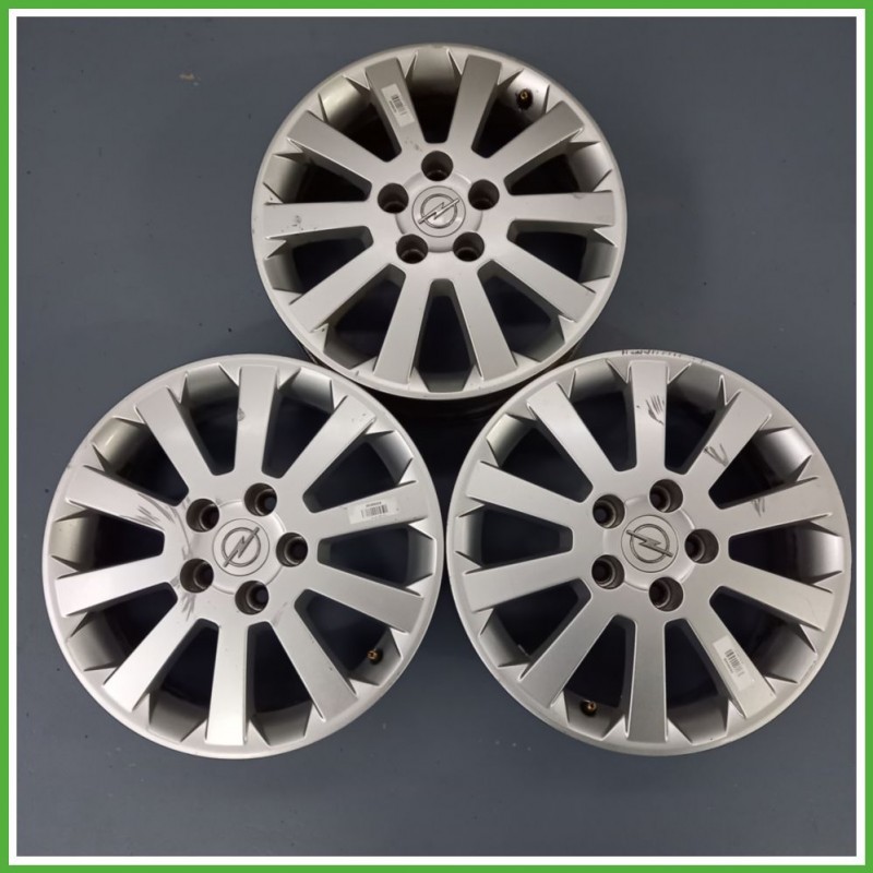 Cerchio Singolo in Lega OPEL ZAFIRA (T98) (dal 03/1999 al 12/2005) 16 pollici 16" 6.0J 5x110 ET 44 originale usato al pz