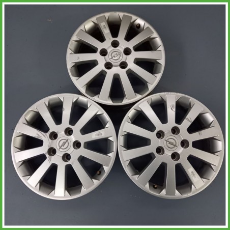 Cerchio Singolo in Lega OPEL ZAFIRA (T98) (dal 03/1999 al 12/2005) 16 pollici 16" 6.0J 5x110 ET 44 originale usato al pz
