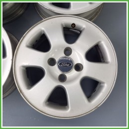 Cerchi in Lega FORD FIESTA (CBK) (dal 03/2002 al 12/2005) 15 pollici 15" 6.0J 4x108 ET 49.5 4pz originali usati