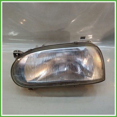 Faro Fanale Proiettore Anteriore Sinistro SX HELLA 144875-00L VOLKSWAGEN GOLF 1H 1H6941017AN Usato
