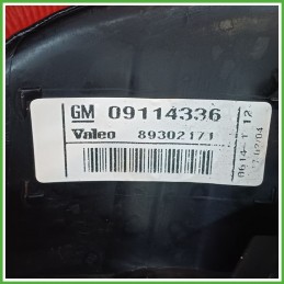 Fanale Fanalino Posteriore Sinistro SX VALEO 89302171 OPEL CORSA X01 93170222 Usato