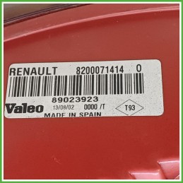 Fanale Fanalino Posteriore Destro DX VALEO 89023923 RENAULT CLIO 2a Serie 8200917487 Usato