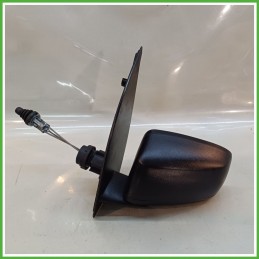 Specchio Specchietto Retrovisore Sinistro SX GOFFRATO FIAT PANDA 2Q 2003 2010 FICOSA FICOMIRRORS Originale Usato