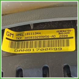Airbag Guidatore Sinistro SX OPEL ASTRA A04 1.6 16V 39171215 2004 2011 TAKATA 305833299056-AD
