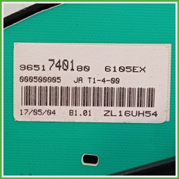 Quadro strumenti contachilometri tachimetro PEUGEOT RANCH M59 1.4 6101QX