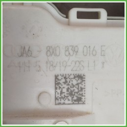 Serratura Interna Posteriore Destro DX AUDI Q5 FYB 2.0 TDI 8X0839016E 2016 2021