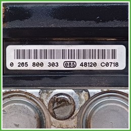 Centralina ABS Modulo Pompa BOSCH 0265800303 93172000 OPEL CORSA X01 Originale Usato