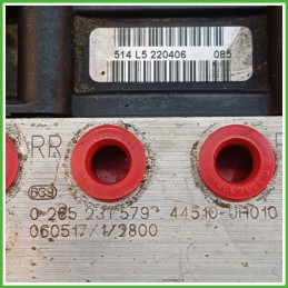 Centralina ABS Modulo Pompa BOSCH 0265800441 1608529580 PEUGEOT 107 Originale Usato
