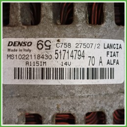 Alternatore DENSO MS1022118430 FIAT PANDA 2Q 52003531