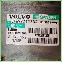 Compressore Clima AC Aria Condizionata SANDEN 1750P VOLVO V40 Cross Country 36001128