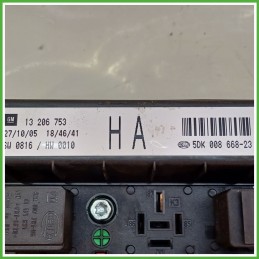 Body Computer Centralina Modulo BCM BSI HELLA 5DK008668-23 OPEL ASTRA A04 1.4 16V 13206753 2004 2011