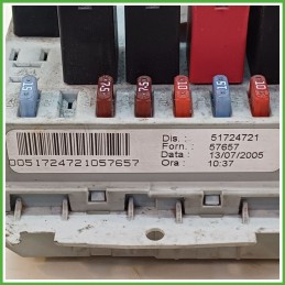 Body Computer Centralina Modulo BCM BSI LANCIA YPSILON TE 1.3 16V 51724721 2003 2006