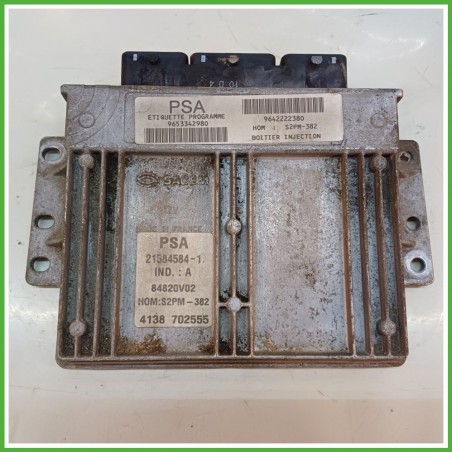 Centralina Motore Iniezione ECU SAGEM 21584584-1 PEUGEOT RANCH M59 1.4 55kw 1939TF 2002 2009