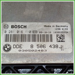 Centralina Motore Iniezione ECU BOSCH 0281016110 BMW Serie 3 E90/E91 130kw 13618512592 2008 2012
