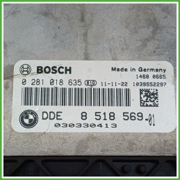 Centralina Motore Iniezione ECU BOSCH 0281018635 BMW Serie 1 F20 5P 105kw 13618576341 2011 2015